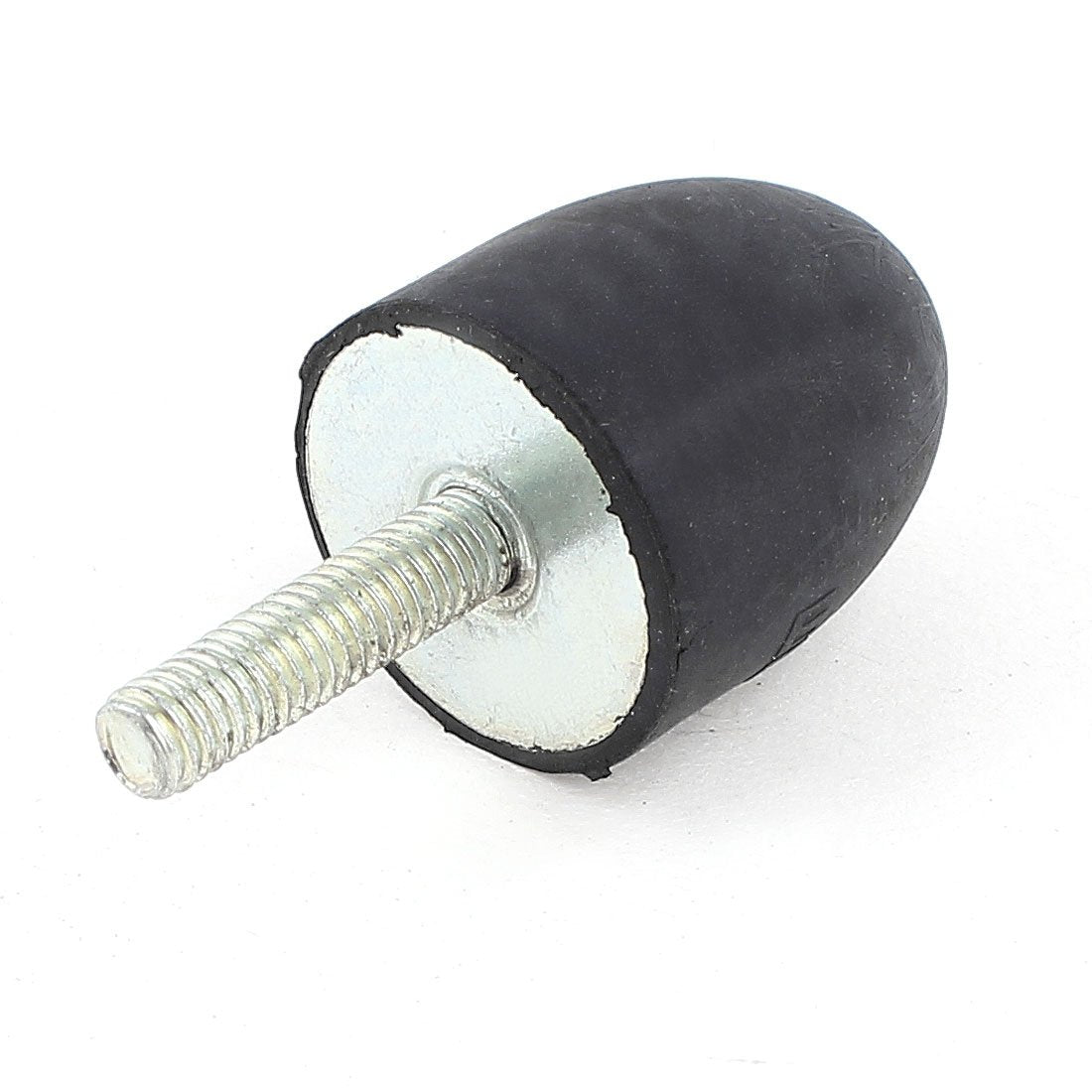 a15020900ux0148 M6 Thread Tapered Rubber Vibration Isolator Mount Damper 25mm x 30mm, Chromium Alloy Steel