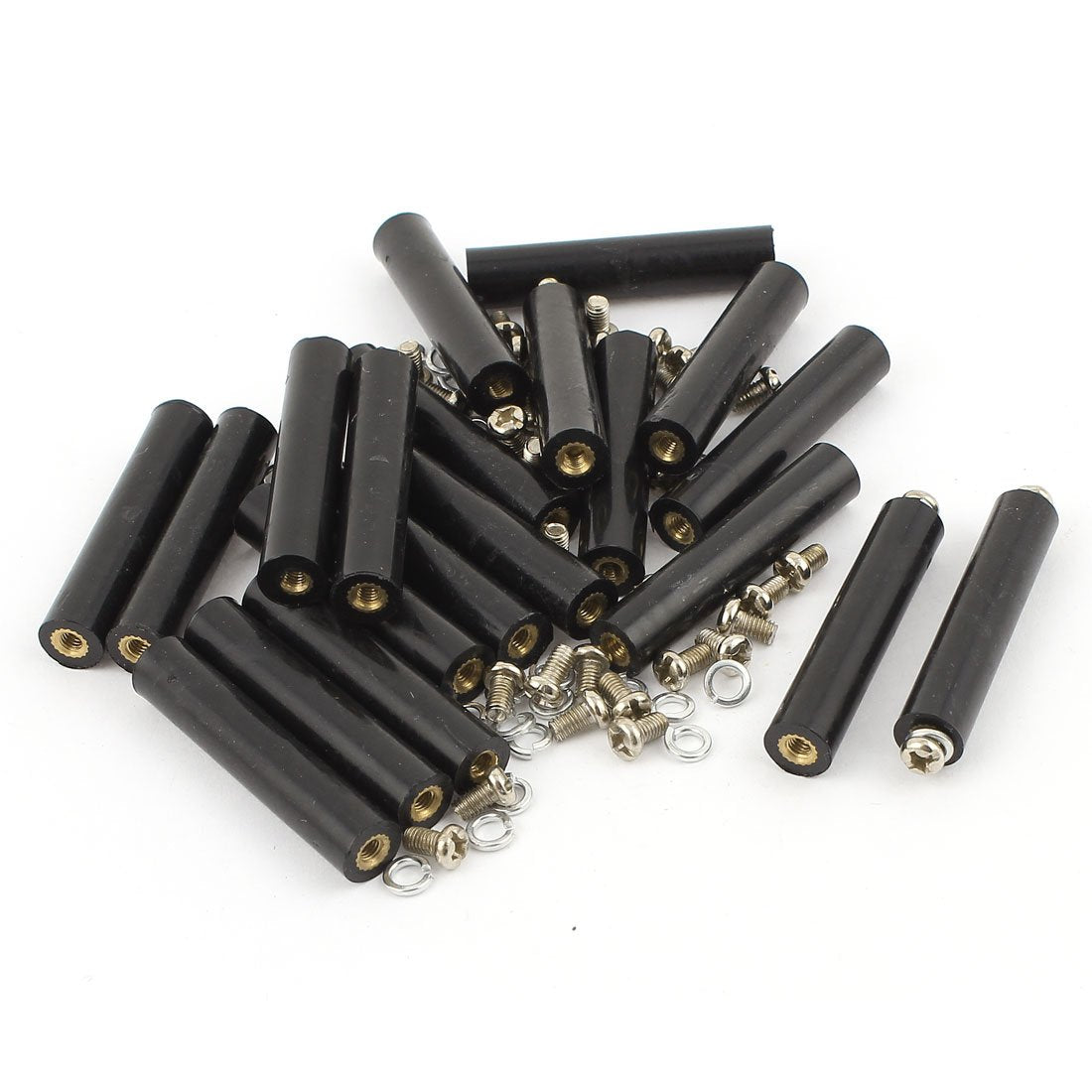 20PCS M3 Thread 8x40mm Insulated Standoffs for PCB Boards Motherboards