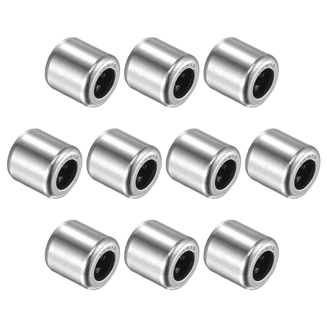 TA0815 Needle Roller Bearings 8mm Bore 15mm OD 15mm Width Chrome Steel Open End 10pcs
