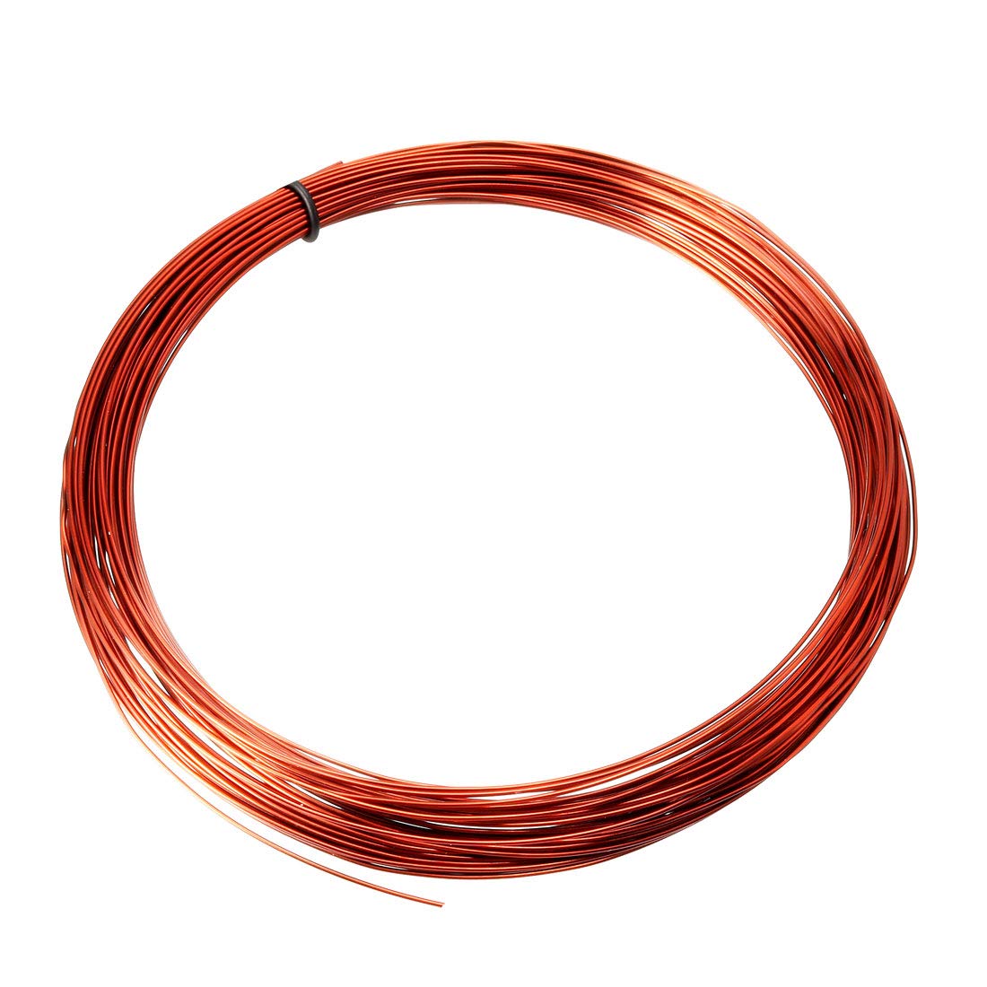 0.71mm Dia Magnet Wire Enameled Copper Wire Winding Coil 49ft Length Widely Used for Transformers Inductors