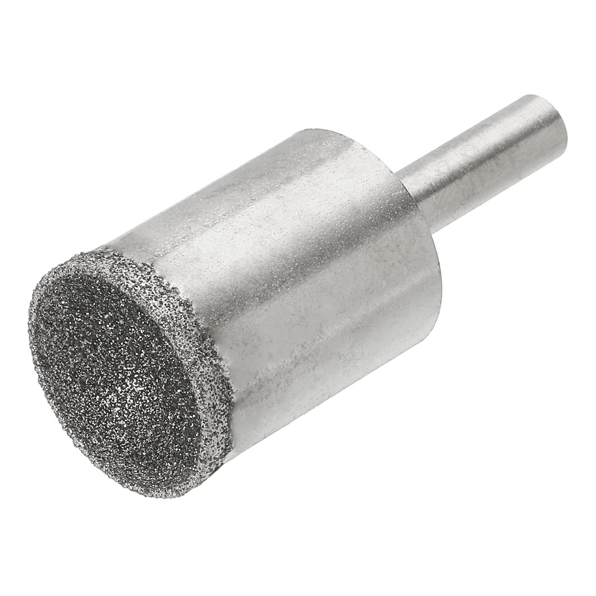 Diamond Grinding Mounted Point, 20mm 100 Coarse Grits Spherical Concave Head Bead Fine Grinding Bit for Jade Amber Stone Beeswax Glass