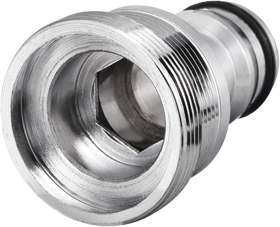 Garden Hose Quick Connect Nickel-plated Water Hose Fitting Connectors M28 Male Threaded Adapter