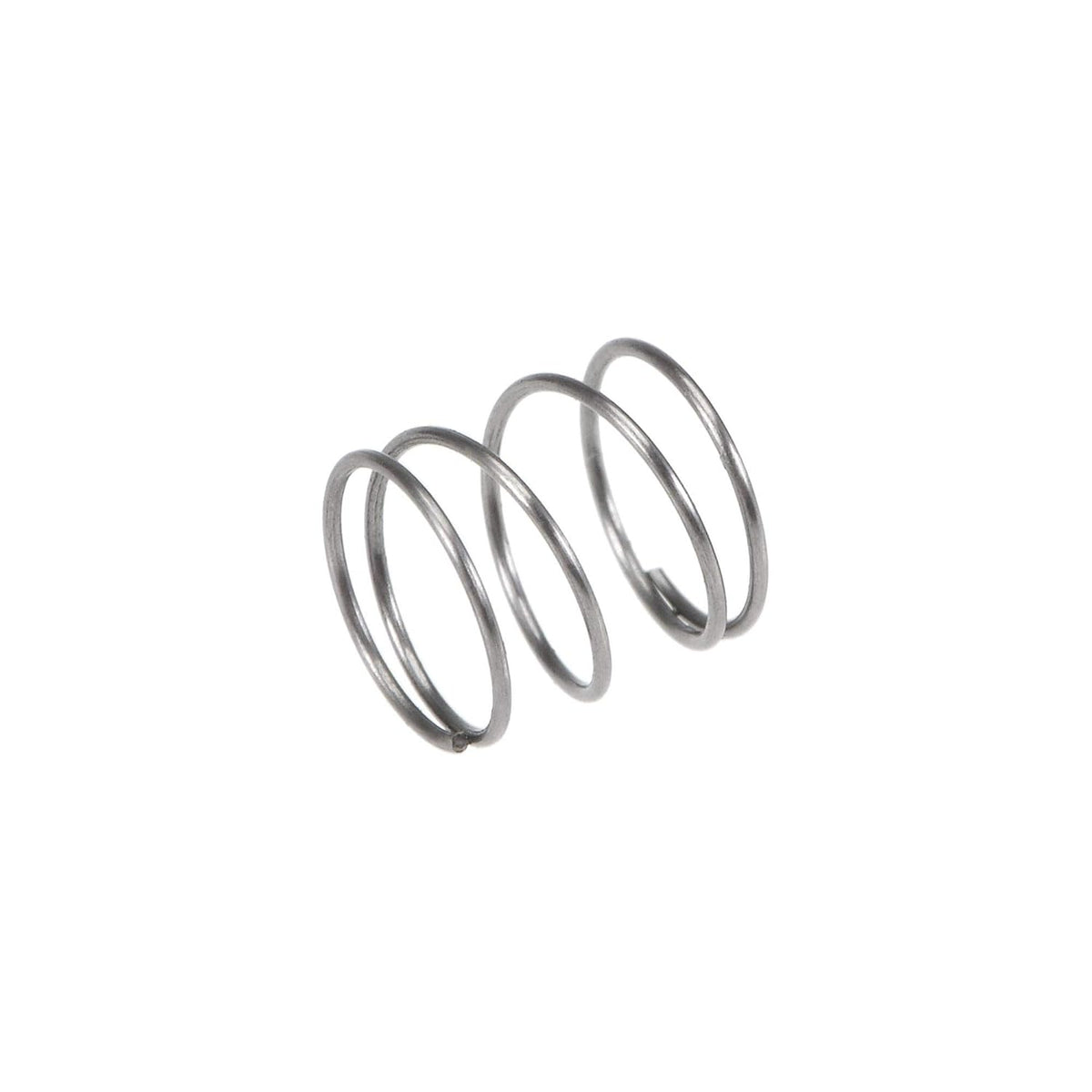 Compressed Spring,0.2 inch OD, 0.01 inch Wire Size, 0.08 inch Compressed Length, 0.2 inch Free Length,0.9N Load Capacity,Gray,10pcs