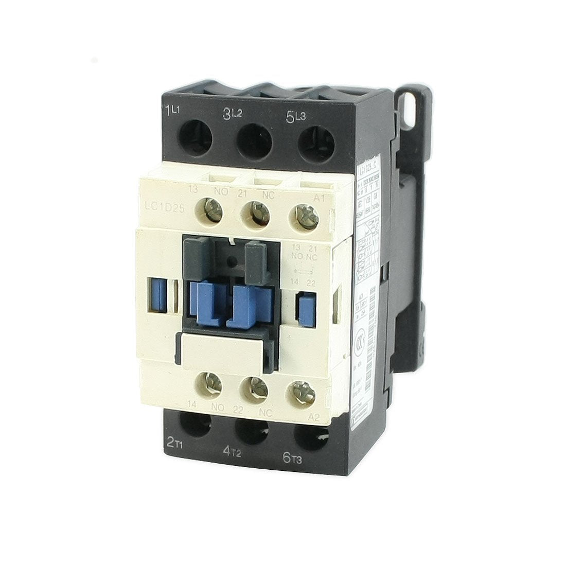 a13062000ux0077 LC1D25 AC Contactor, 110V, 50/60 Hz, Coil 3-Pole NO NC