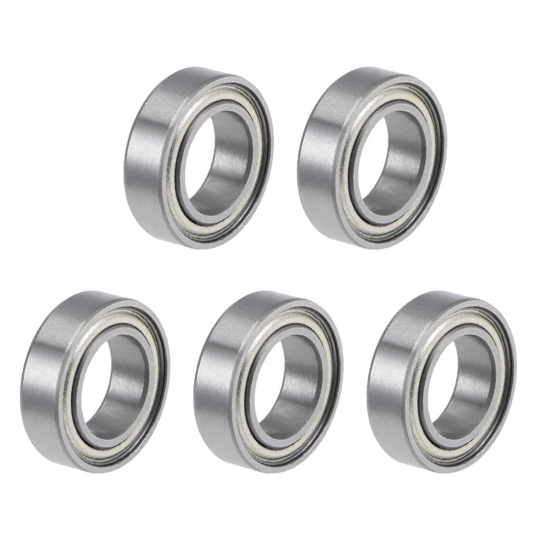 MR148ZZ Deep Groove Ball Bearings 8mm Inner Dia 14mm OD 4mm Bore Double Shielded Chrome Steel Z2 5pcs