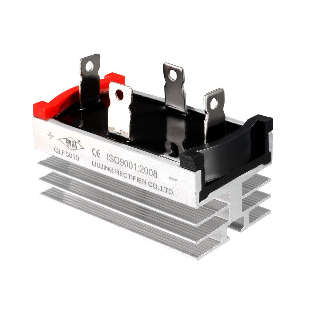 QLF5010 1000V 50A Single Phase 4-Pin Aluminum Heatsink Bridge Rectifier Diode