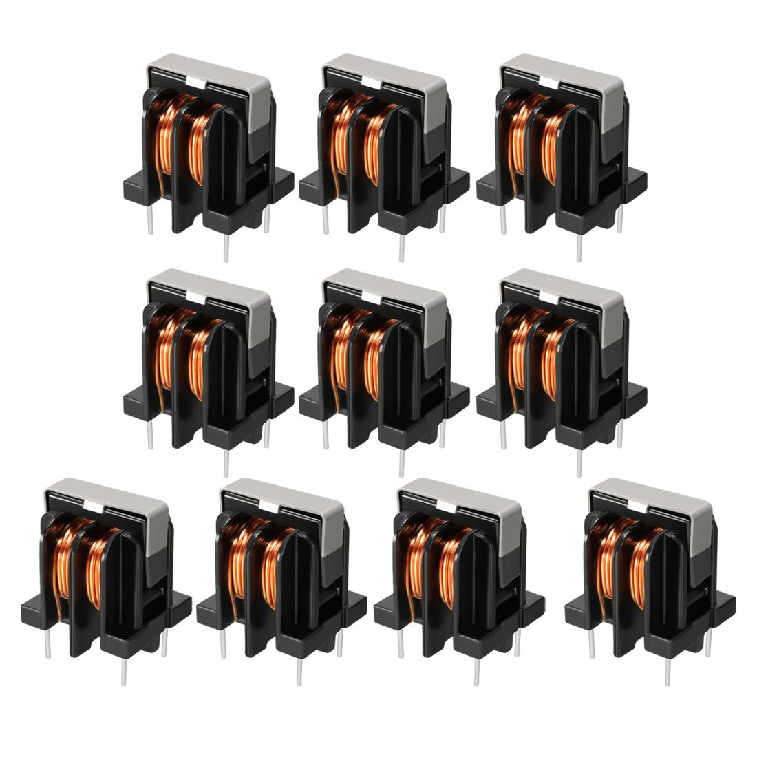 10Pcs Toroid Magnetic Inductor Monolayer Wire Wind Wound 2mH Inductance Coil