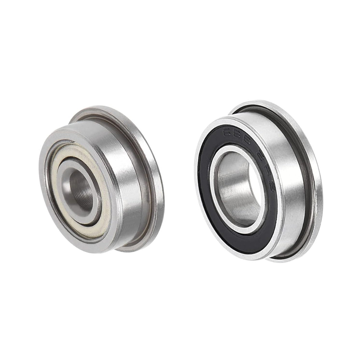 F688-2RS & F623ZZ Flange Ball Bearing 8x16x5mm &3x10x4mm Chrome Steel Bearings 20pcs