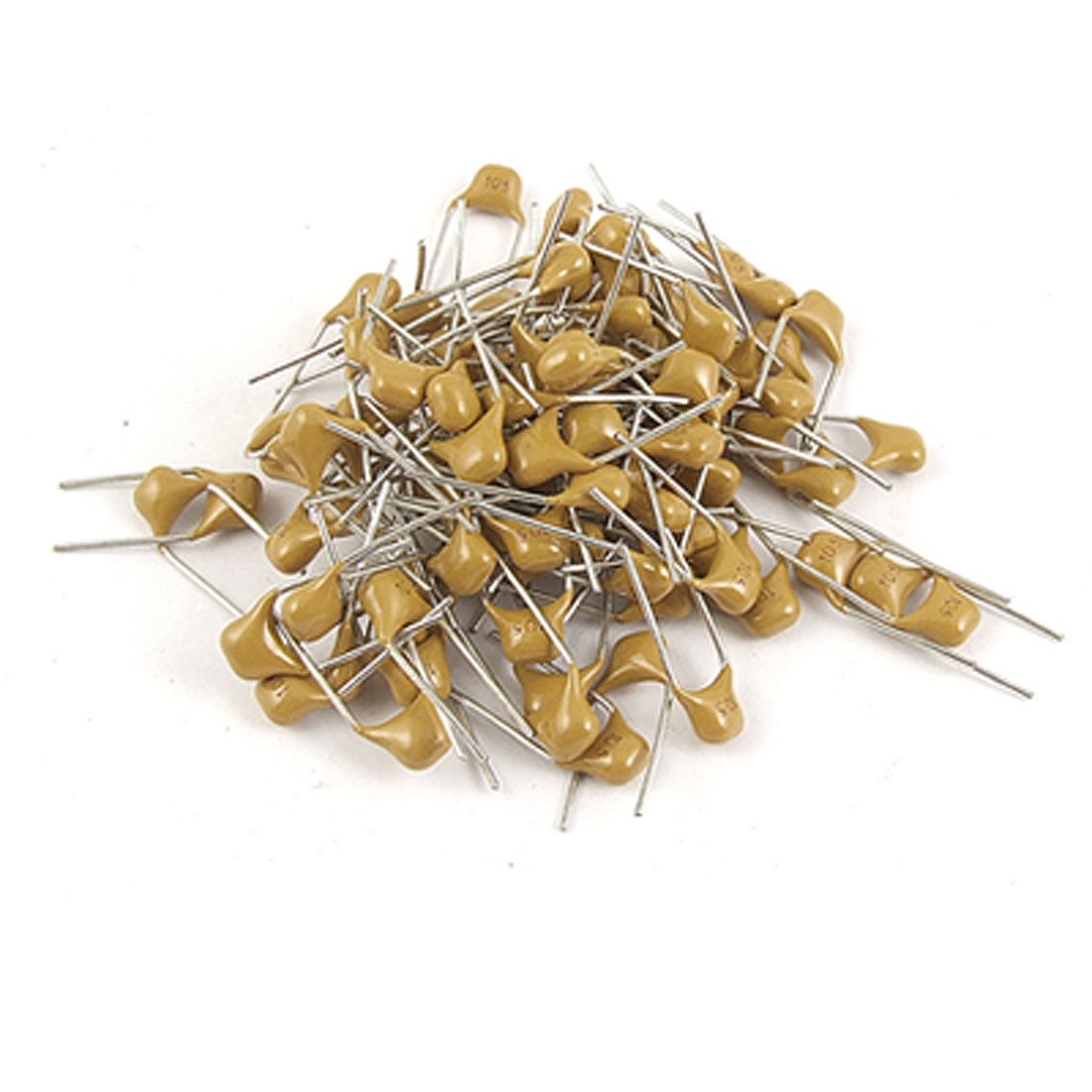 100 Pcs 1uF 5.08mm Lead Spacing Monolithic Ceramic Capacitor