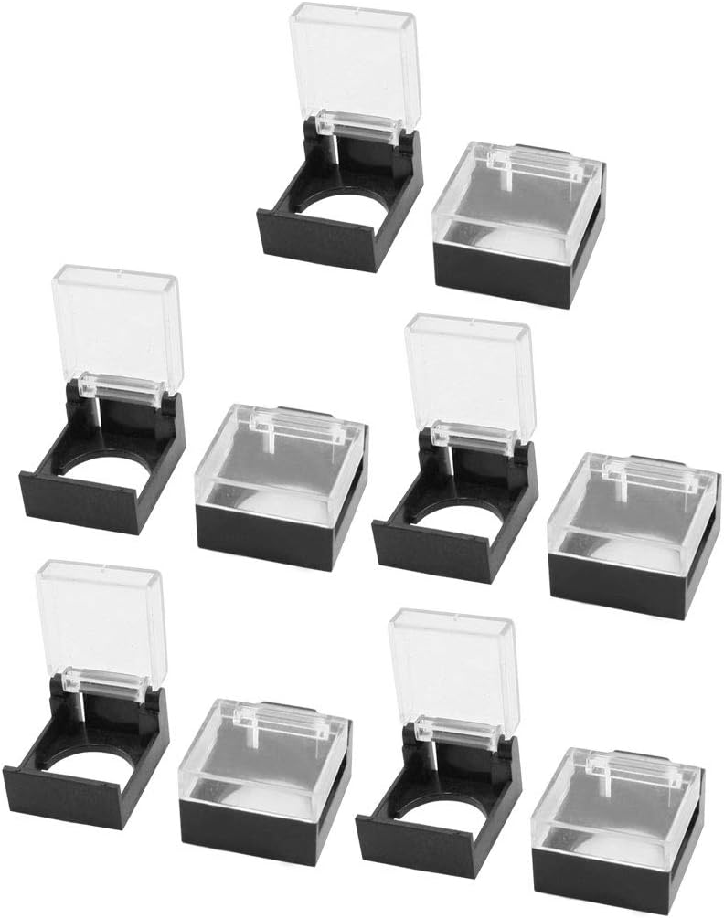 10pcs Dust Cover Guard Protector for 16mm Dia Push Button Switch
