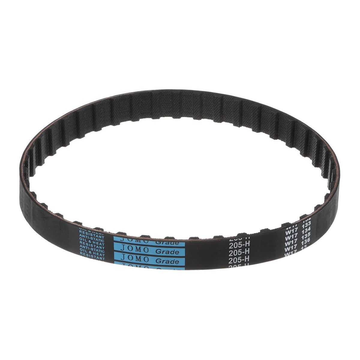 205-H-075 H Timing Belt 41 Teeth Rubber Cogged Belt 20.5" Length, 3/4" Width, 1/2" Pitch