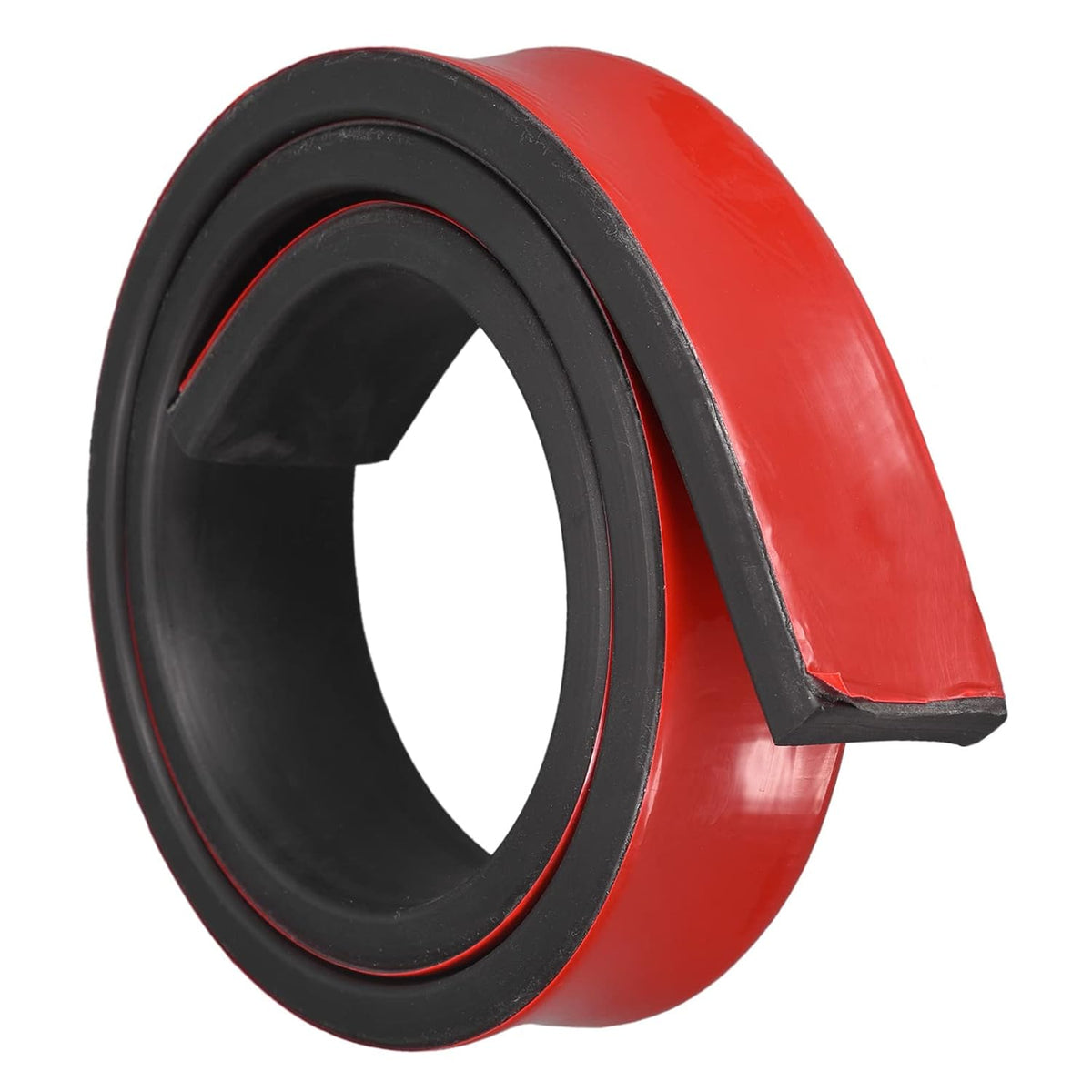 Adhesive Rubber Strips, 1.6" W x 3/8" T x 3'L Solid Neoprene Rubber Sheet Rolls with Adhesive Backing for DIY Gaskets Seals Pads Crafts