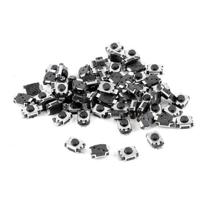 DIP Through Hole Mount Momentary Tactile Tact Switch 4x3x1.8mm 50pcs