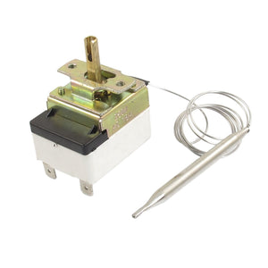 1NC 1NO AC 250 16A 30-110C Temperature Control Switch Capillary Thermostat for Oven Refrigerator