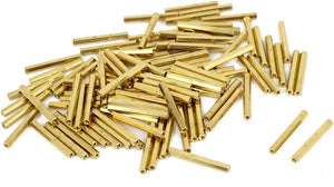 100Pcs M2x25mm Column Female Stand-Off Hexagonal Spacer M2 Thread Dia