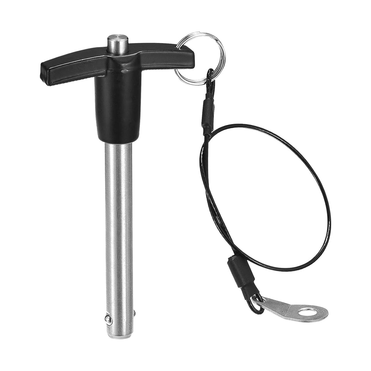 T Handle Lock Pins, 10mm x 70mm Usage Length Stainless Steel Push-Button Quick Release Pin