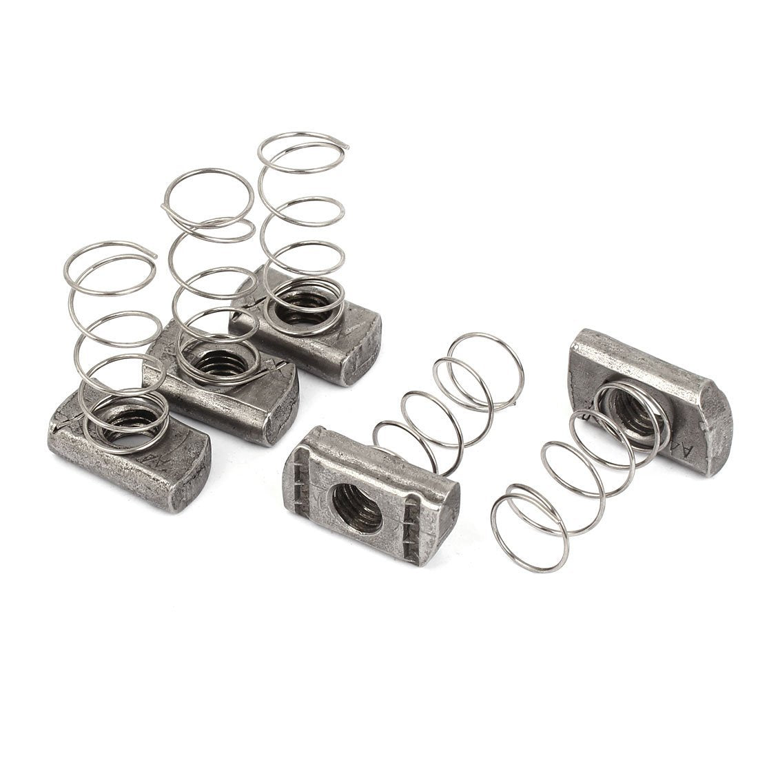 M12 304 Stainless Steel Long Spring Channel Nuts 5pcs