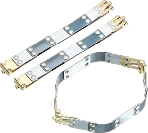 Metal Internal Flex Frames, 3 Pcs 6.30" x 0.55" Flex Frame Kiss Lock Clasp, Handbag Frame Hardware Accessories Bag Clip for DIY Clutch Coin Purse Handmade Sewing Making Craft