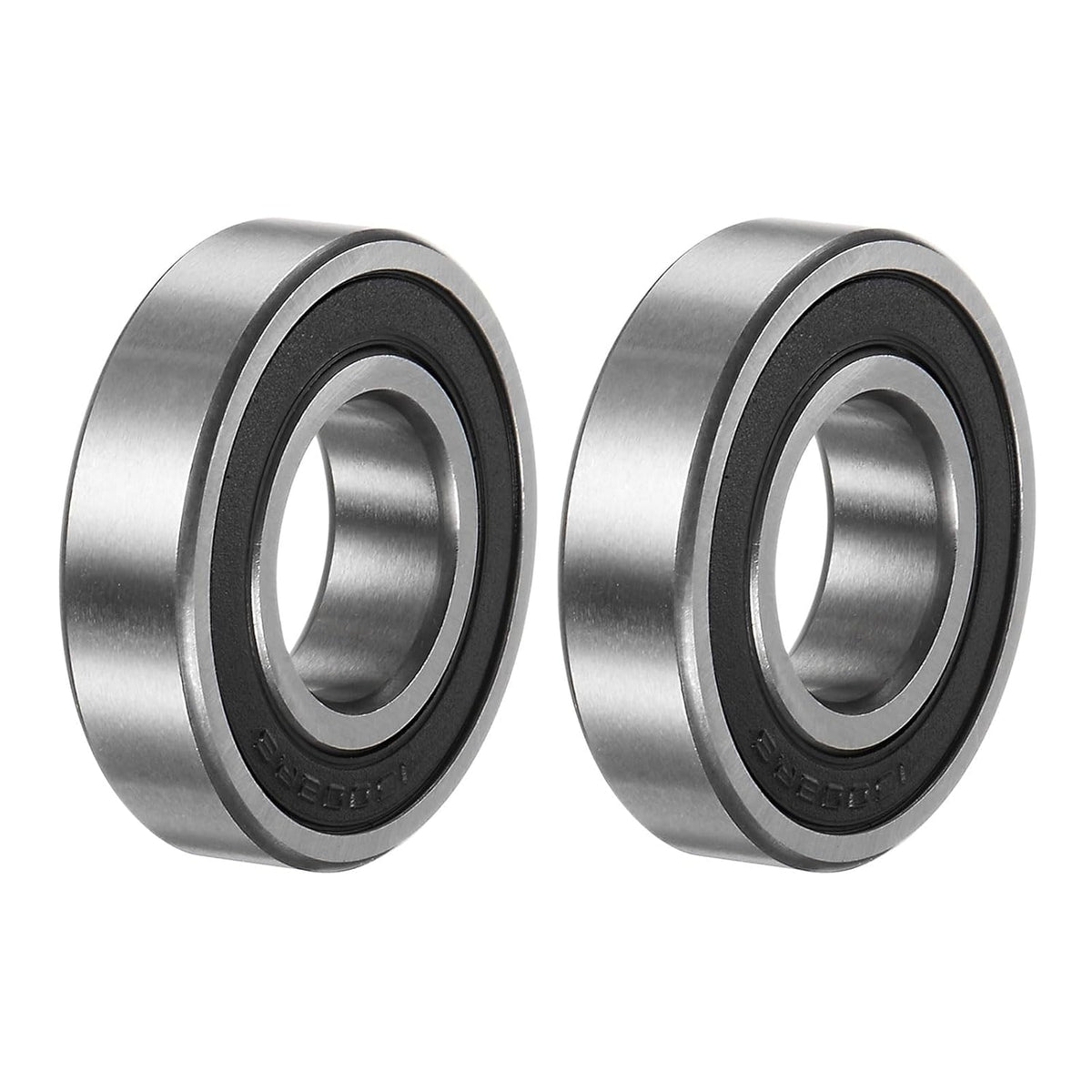 16002-2RS Deep Groove Ball Bearing, 2pcs 15mm x 32mm x 8mm Hign Carbon Chrome Steel Z3 Double Rubber Sealed Bearing