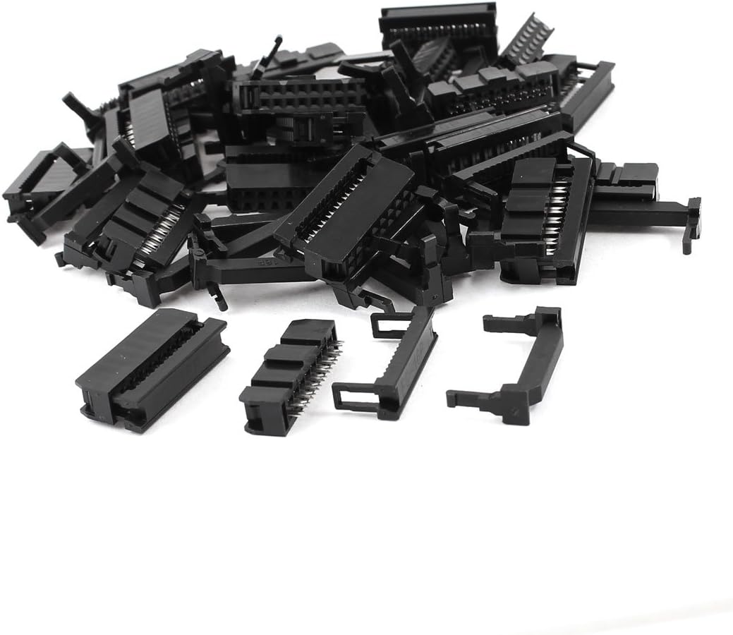 25 Pcs FC-16P 2x8 Pin Female Header IDC Cable Connector 2.54mm Pitch