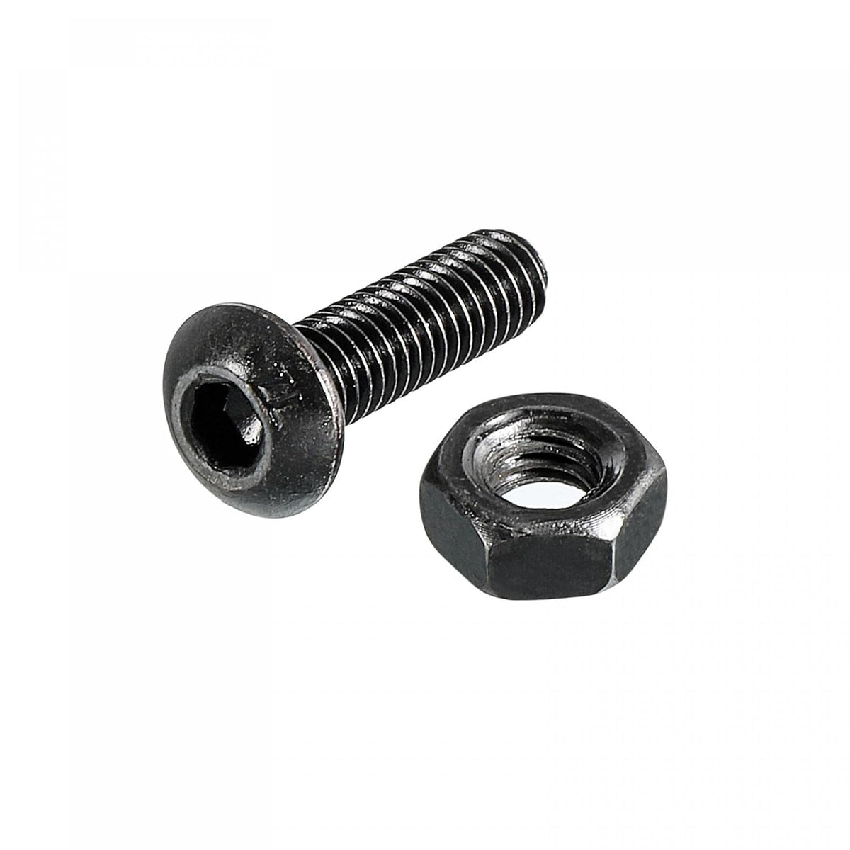 M3x10mm Hex Socket Button Head Screw Bolts Nut Set Fastener, Total 200pcs