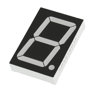 a13110400ux0687 56mm x 38mm 7 Segments Red Light LED Numeric Display Common Anode