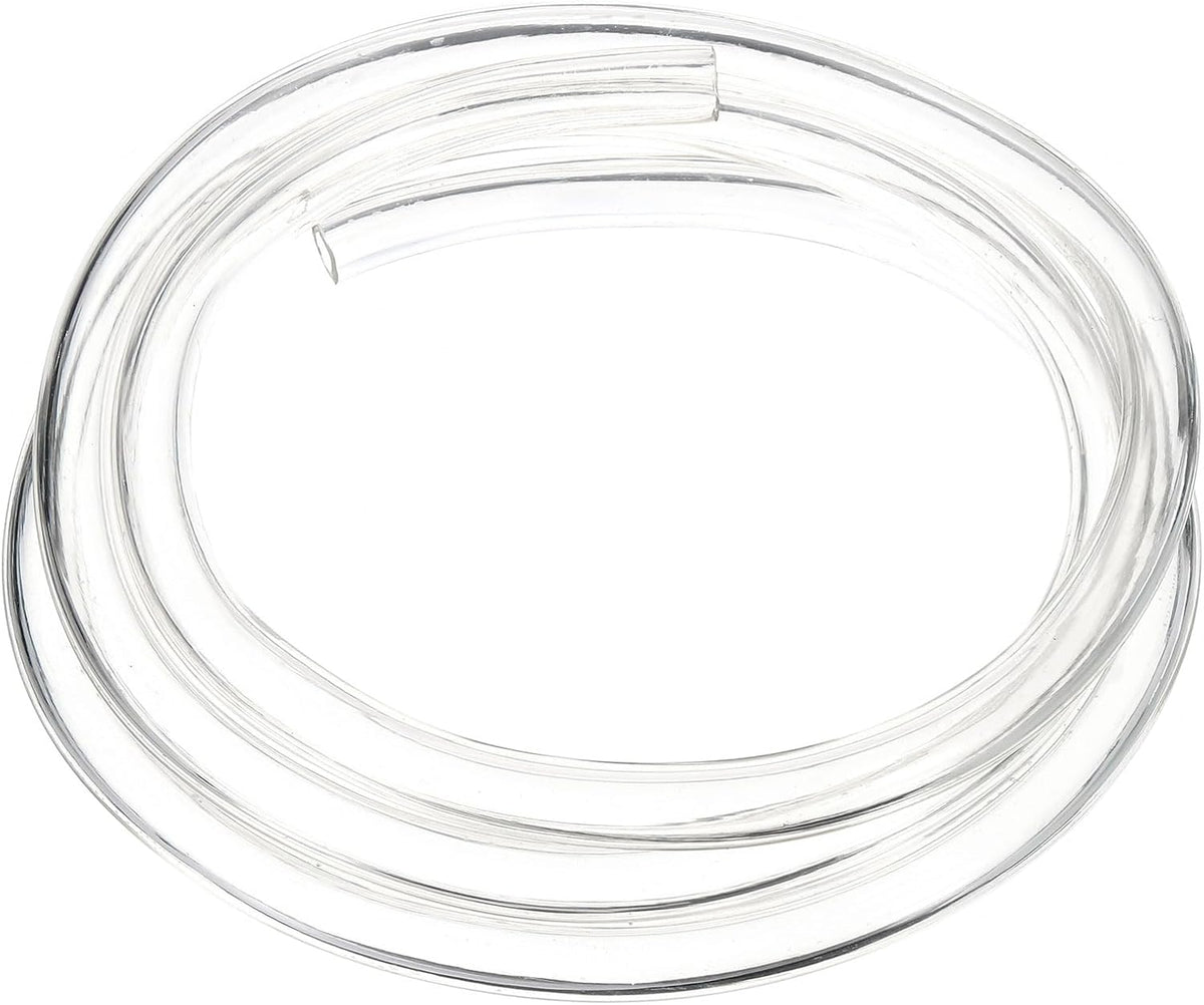 PVC Tubing, 8mm ID x 14mm OD - 6 Feet Long Clear Vinyl Water Pipe, Lightweight Plastic Flexible Water Pipe for Aquaponics, Air Hose, Irrigation