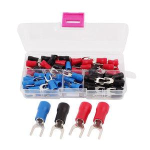 AWG12-10 Wire Pre Insulated Furcate Terminals Connector SV5.5-5 with 90 Piece