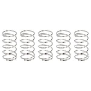 5Pcs Compression Springs, 0.9mm Wire Diameter x 11mm OD x 20mm Length 304 Stainless Steel Extension Spring Ballpoint Pen Pressure Springs for Shop Home Repairs, Silver