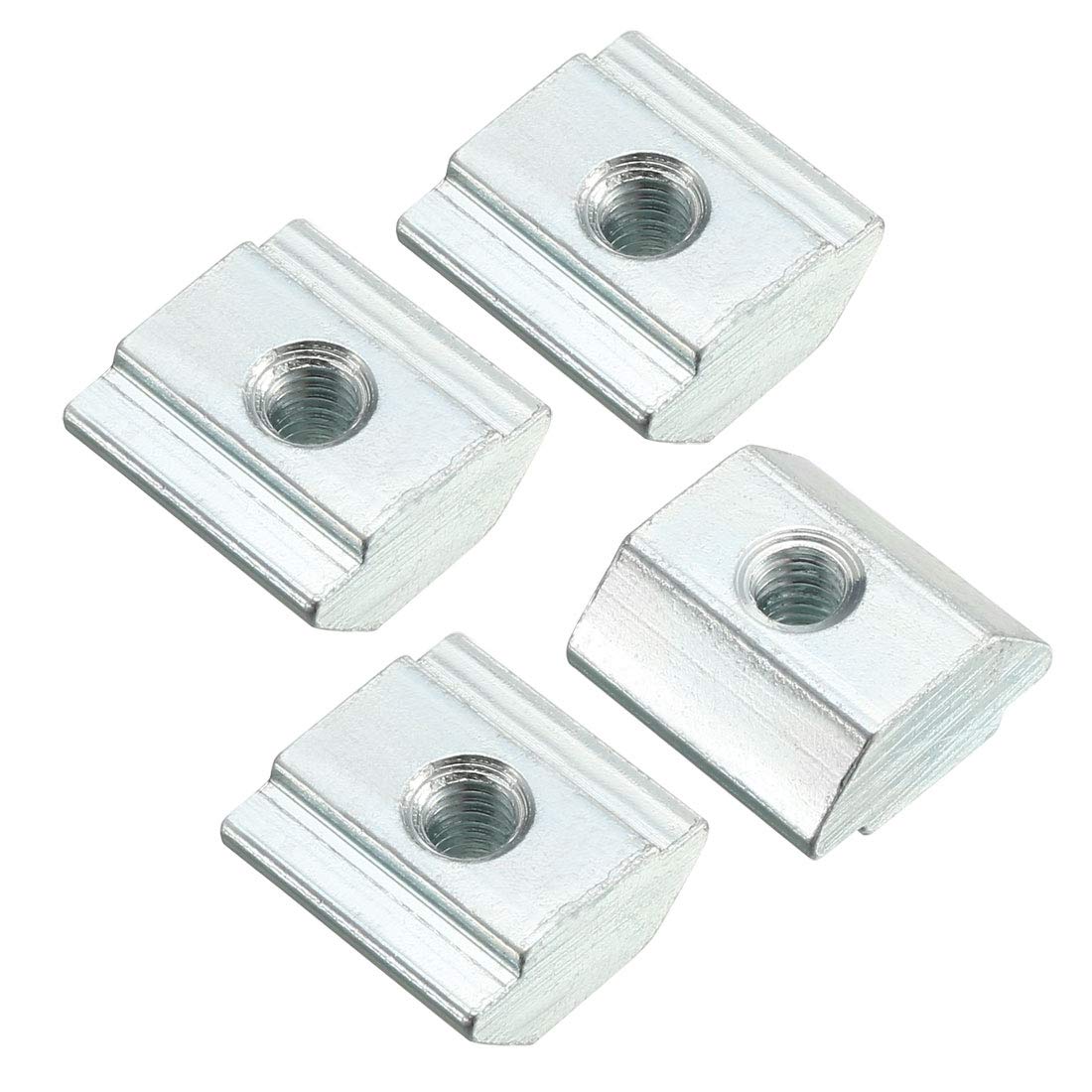 Slide in T-Nut, M3 Threaded for 2020 Series Aluminum Extrusions Profile, Pack of 4