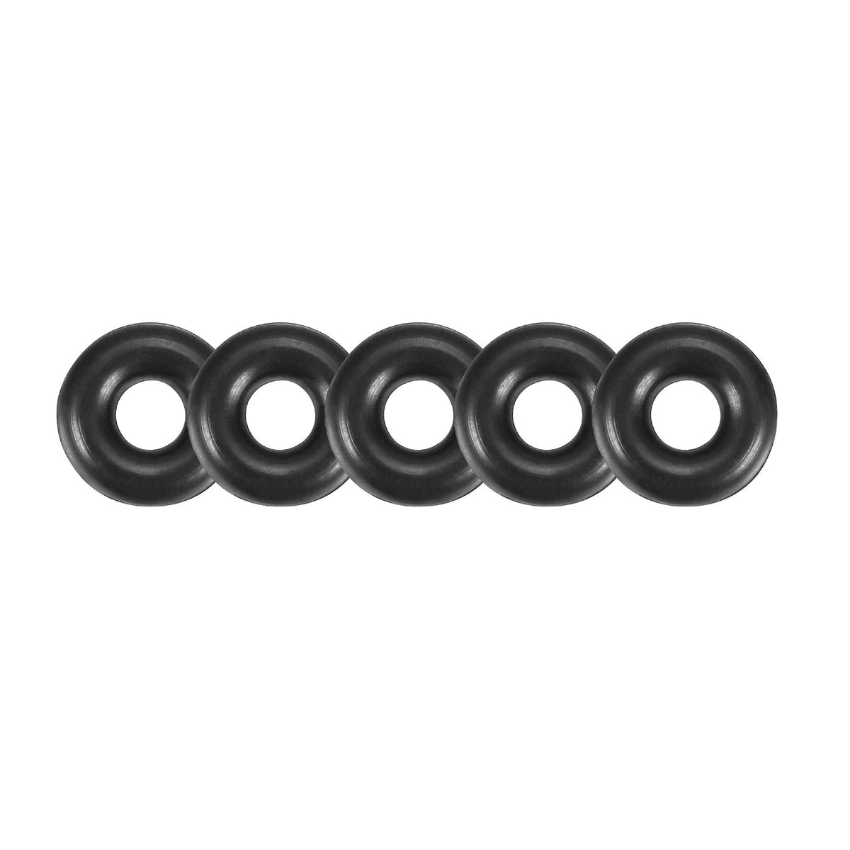 Nitrile Rubber O-Rings, 6mm OD 2mm ID 2mm Width, Metric Sealing Gasket Pack of 100