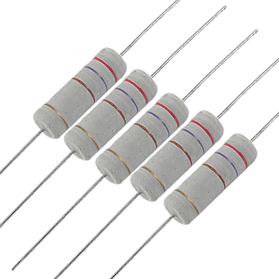 10 x 5W 700V 270ohm Axial Lead Metal Oxide Film Resistors