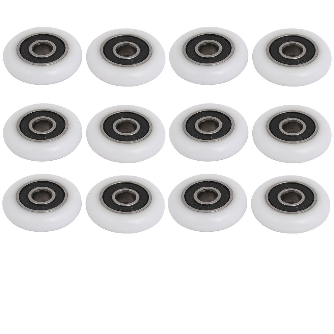 26mmx6mmx6mm Ball Bearing Wheel Sliding Door Pulley Roller 12pcs