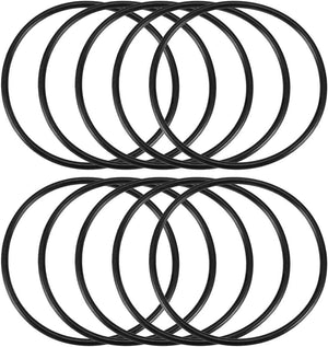 Nitrile Rubber O-Rings, 75mm OD 69mm ID 3mm Width, Metric Sealing Gasket, Pack of 10