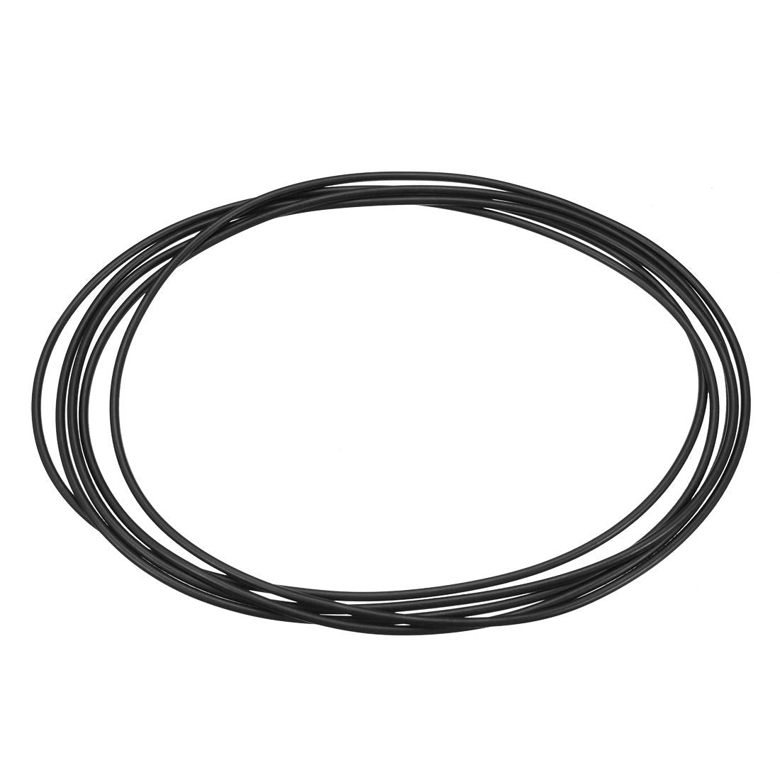 Nitrile Rubber O-Rings 175mm OD 169mm ID 3mm Width, Metric Sealing Gasket for Automotive Machine Plumbing, Pack of 5