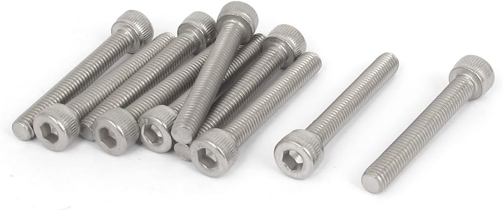 a15091700ux0191 M5x35mm 304 Stainless Steel Hex Key Bolt Socket Head Cap Screws