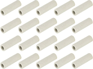 20pcs 5mm Dia Ceramic Tube Insulated Electronic Wire Bundle Heat Insulation Protection Single Bore,8mm x 30mm