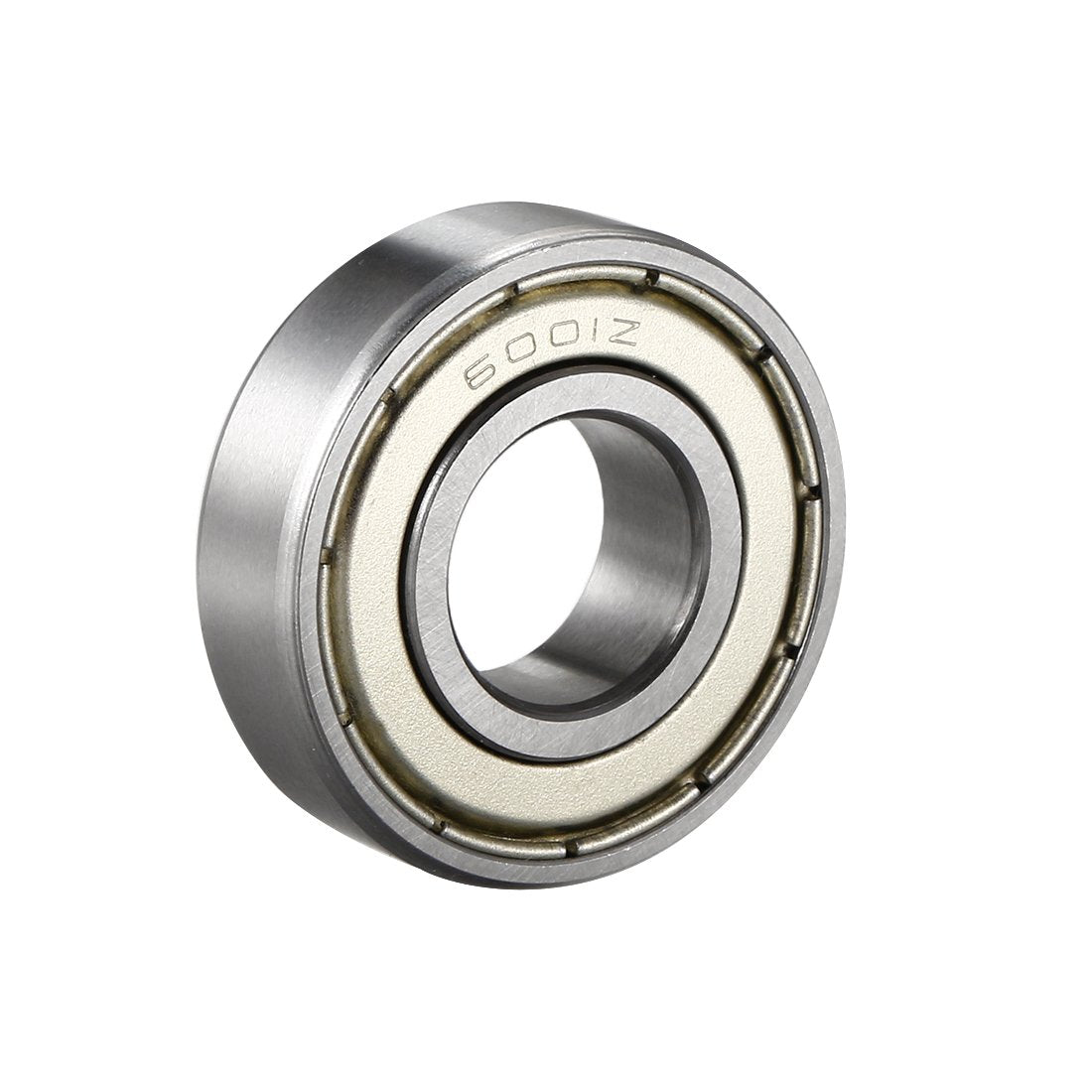 6001Z Deep Groove Ball Bearing Single Shield 60101, 12mm x 28mm x 8mm Chrome Steel Bearings (Pack of 1)