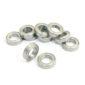 6801Z 12x21x5mm Single Row Shielded Deep Groove Ball Bearings 10 Pcs