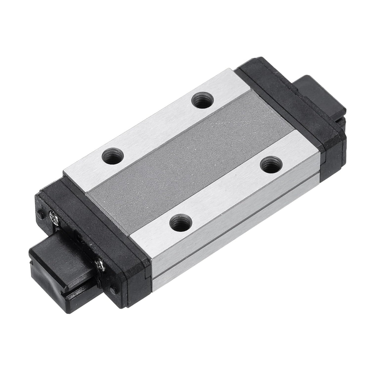 MGN9H Bearing Steel Sliding Carriage Block with Plastic Anti-Fall Strip for 9mm MGN9 Linear Motion Slide Rail Guide, Black