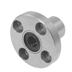 a12060600ux0277 LM6 6mm x 12mm x 19mm Bushings Round Flanged Linear Bearing, 1.57" Width, 0.39 Metal, Rubber