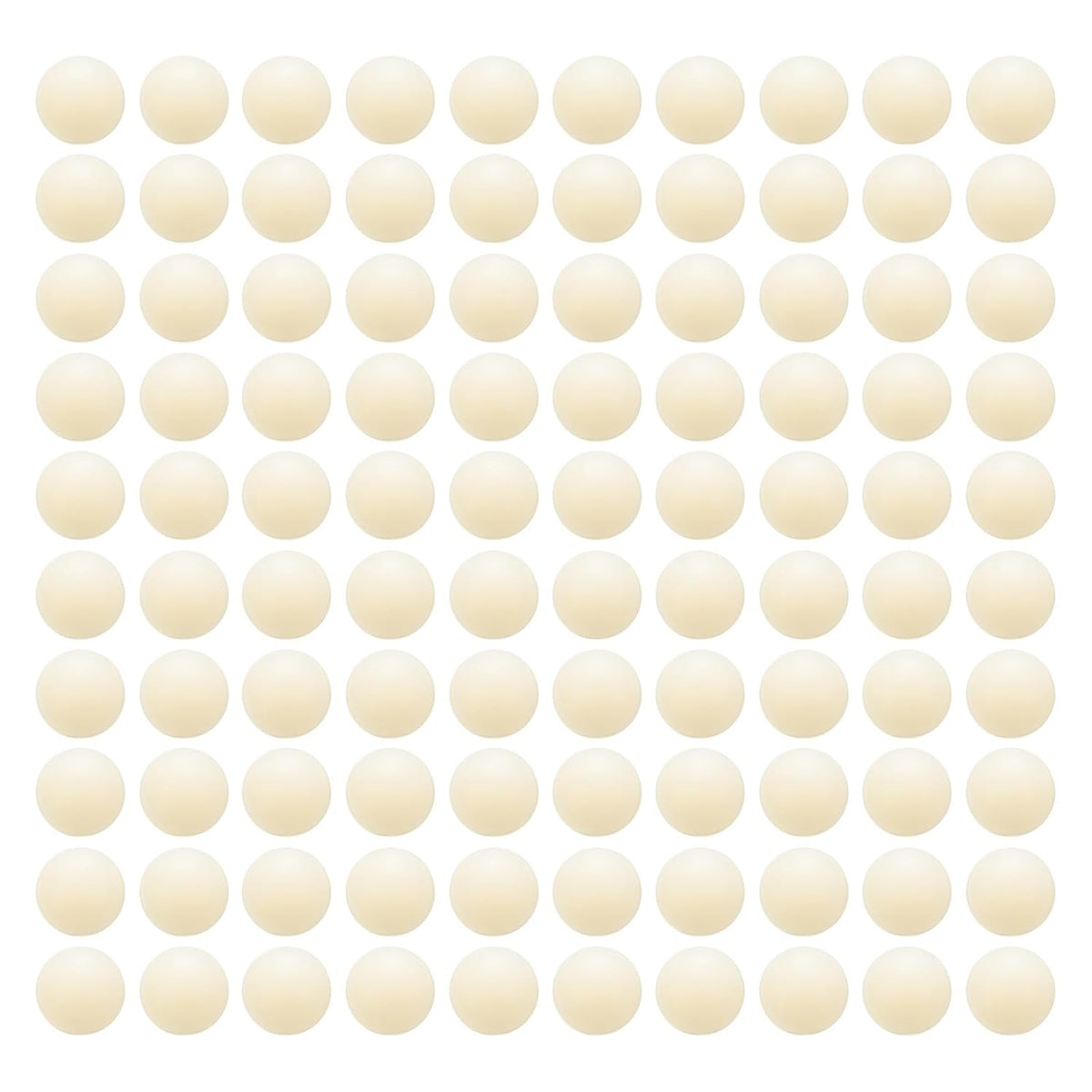 100 Pcs Precision Nylon Bearing Balls 10mm Solid Plastic Mini Nylon Balls