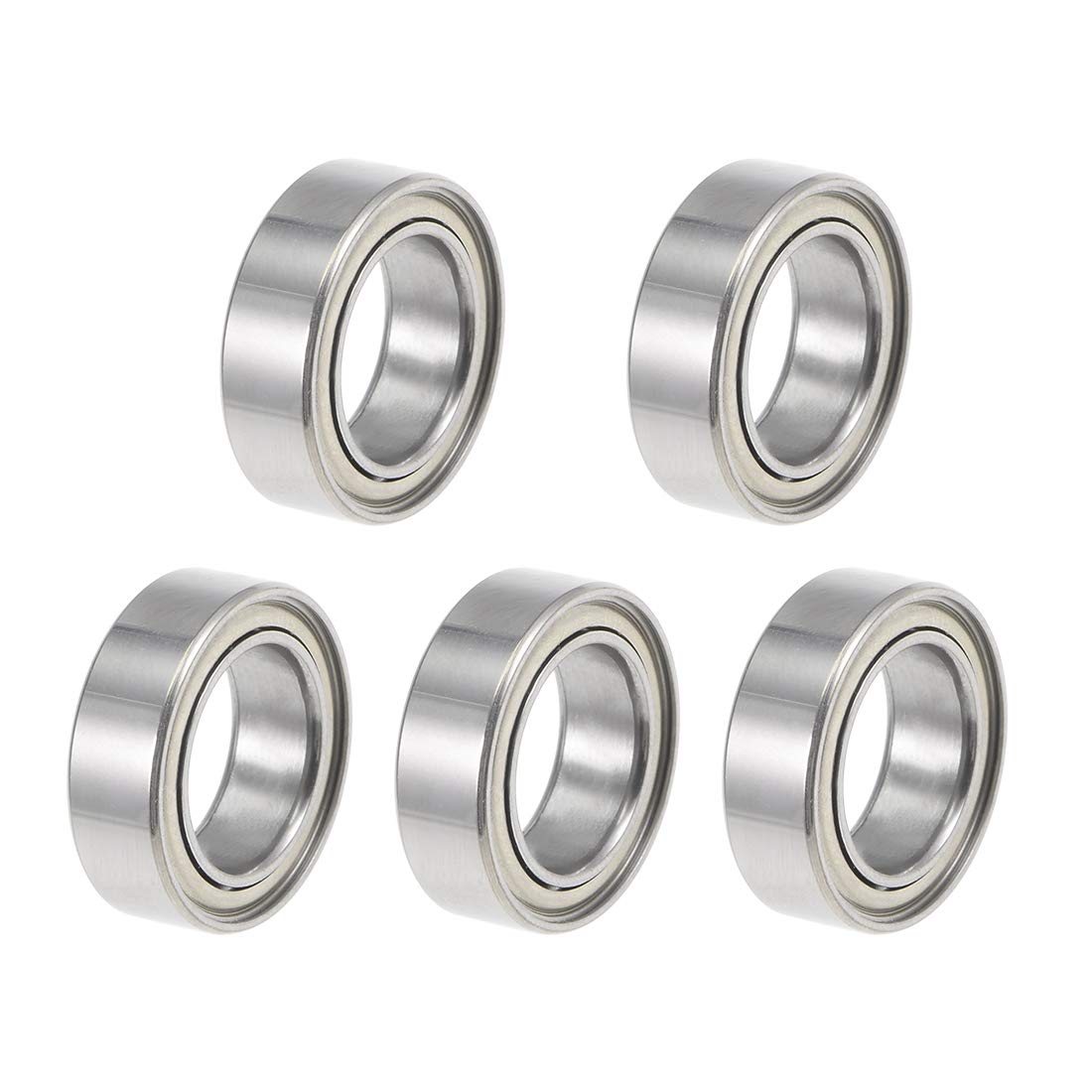 MR63ZZ Ball Bearing 3x6x2.5mm Double Shielded Mini Deep Groove Bearings 5pcs