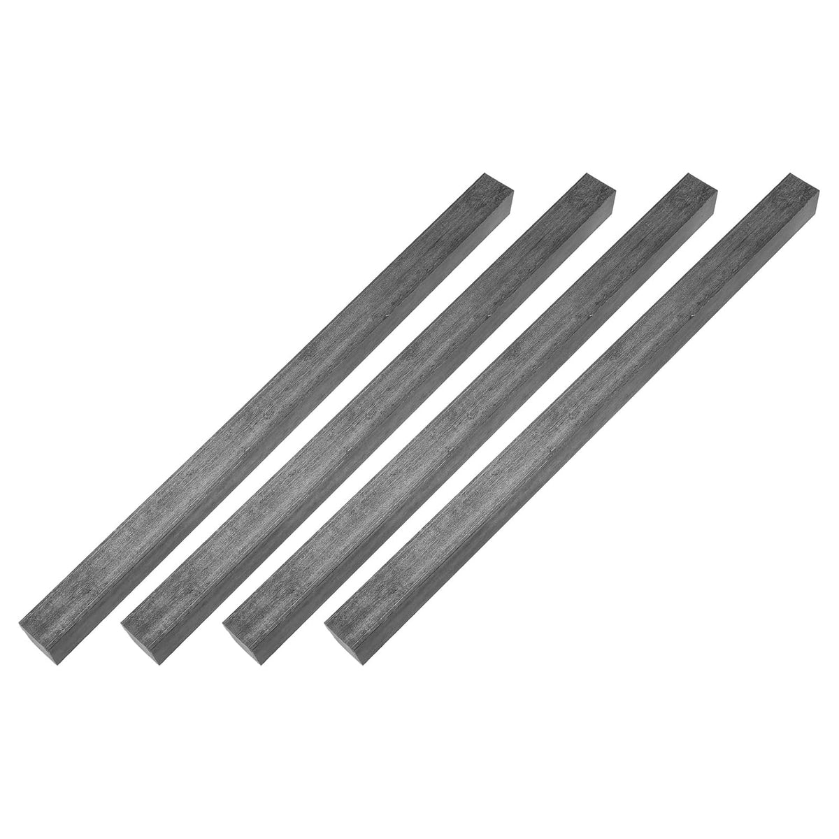 4Pcs Square Steel Bar Stock, 23/32"x23/32"x12"(18mmx18mmx305mm) A36 Square Steel Rod Bars Precision Key Stock for Keyways Structural Support Industrial Machinery DIY Craft