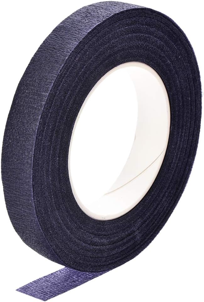 LinkMejor 1 Roll 1/2-inch Wide 30Yard Purple Floral Tape Flower Adhesives Floral Arrangement Kits