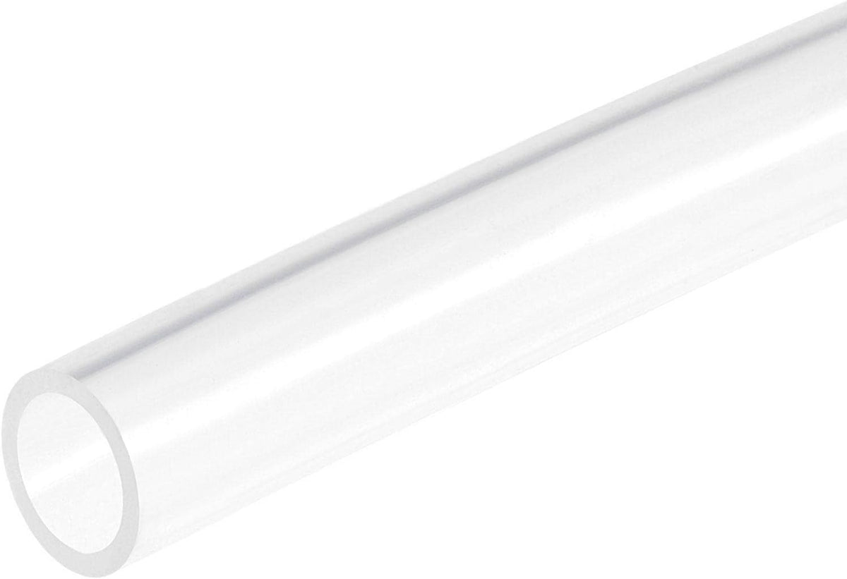 Clear Silicone Tubing, 9mm ID 12mm OD 8ft, Flexible Silicone Tube for Air Water Pipe Pump Transfer