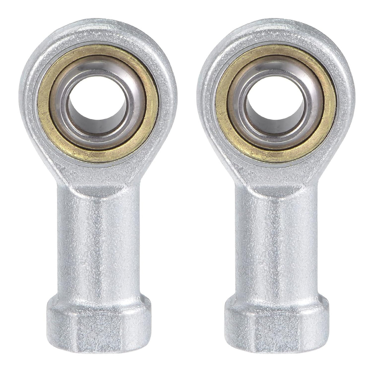 2pcs SI10TK PHSA10 Spherical Rod End Bearing 10mm Bore Self-Lubricated Joint Bearing M10x1.5 Left Hand Female Thread Connector