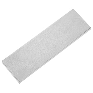 Stainless Steel Flat Bar, 1/4" Thickness 1-3/16" Width 4" Length Flat Plate Rectangular Metal Bar Trim Strips Sheet for Machinery Building Industry DIY Craft Making