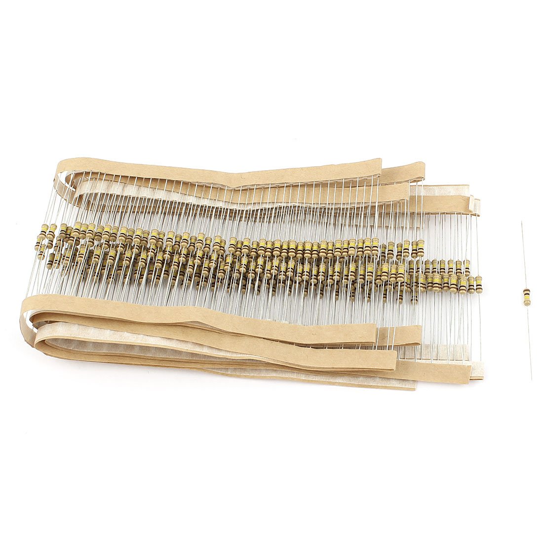 300pcs 1/4 Watt 100K Ohm Resistance Electrical Carbon Film Resistor