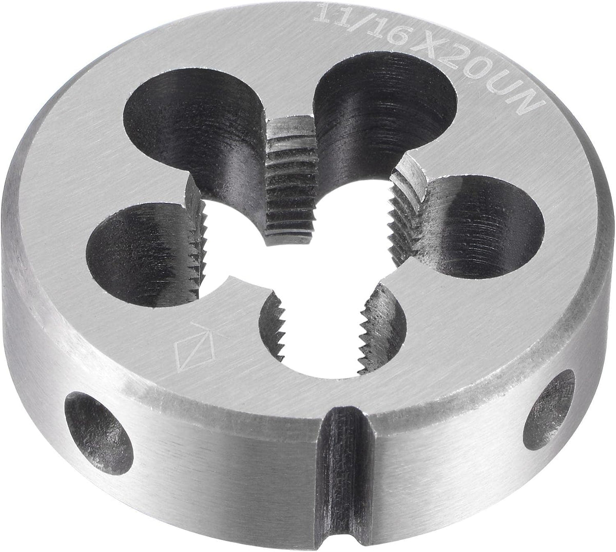 Round Threading Dies 11/16"-20 UN, Alloy Tool Steel Machine Thread Repair Hand Tool